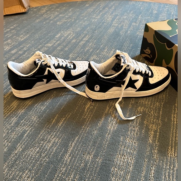 ABathing Ape Bape Sta Low color Black size 9 - Picture 7 of 16